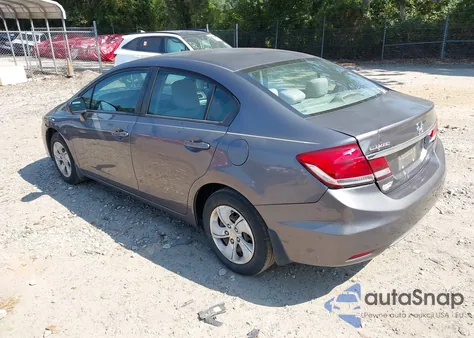 2014 Honda Civic Lx from USA, damaged, VIN 19XFB2F57EE012213